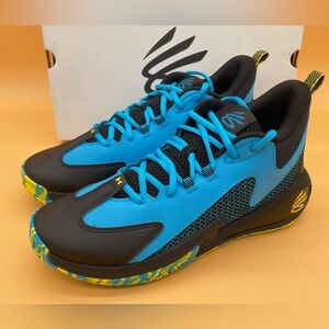 NEW 10.5 Men / 12 Women Under Armour Curry 3Z 25 Basketball Shoes Blue Black
